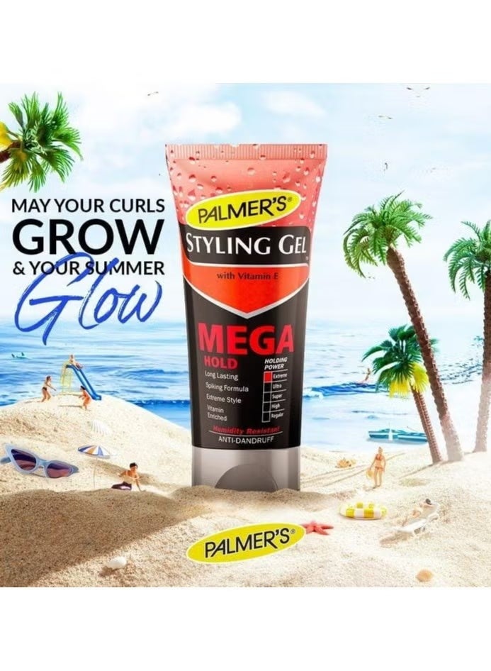 بالمرز جل تصفيف الشعر بالمرز المضاد للقشرة، تثبيت قوي للغاية، 150 مل - Image 2